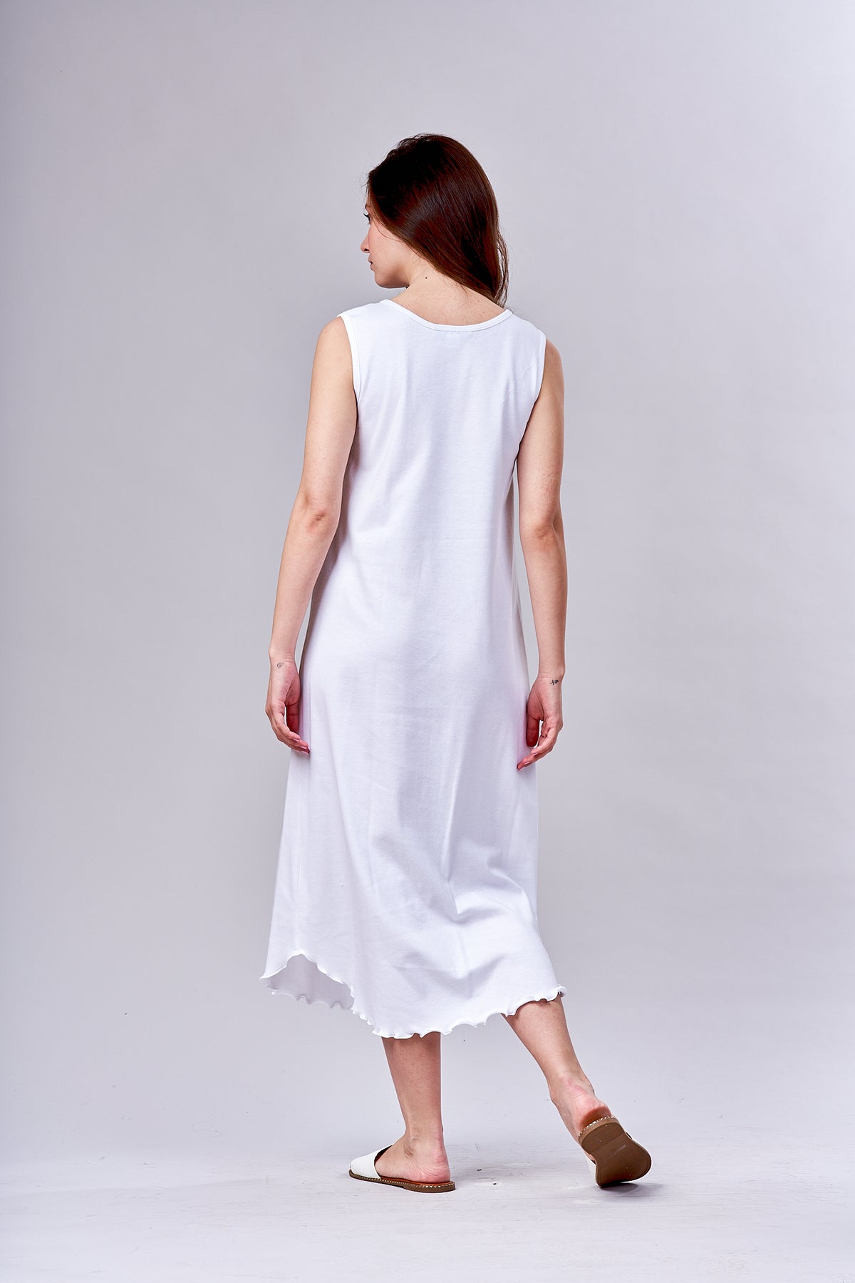 8601 Long tank gown