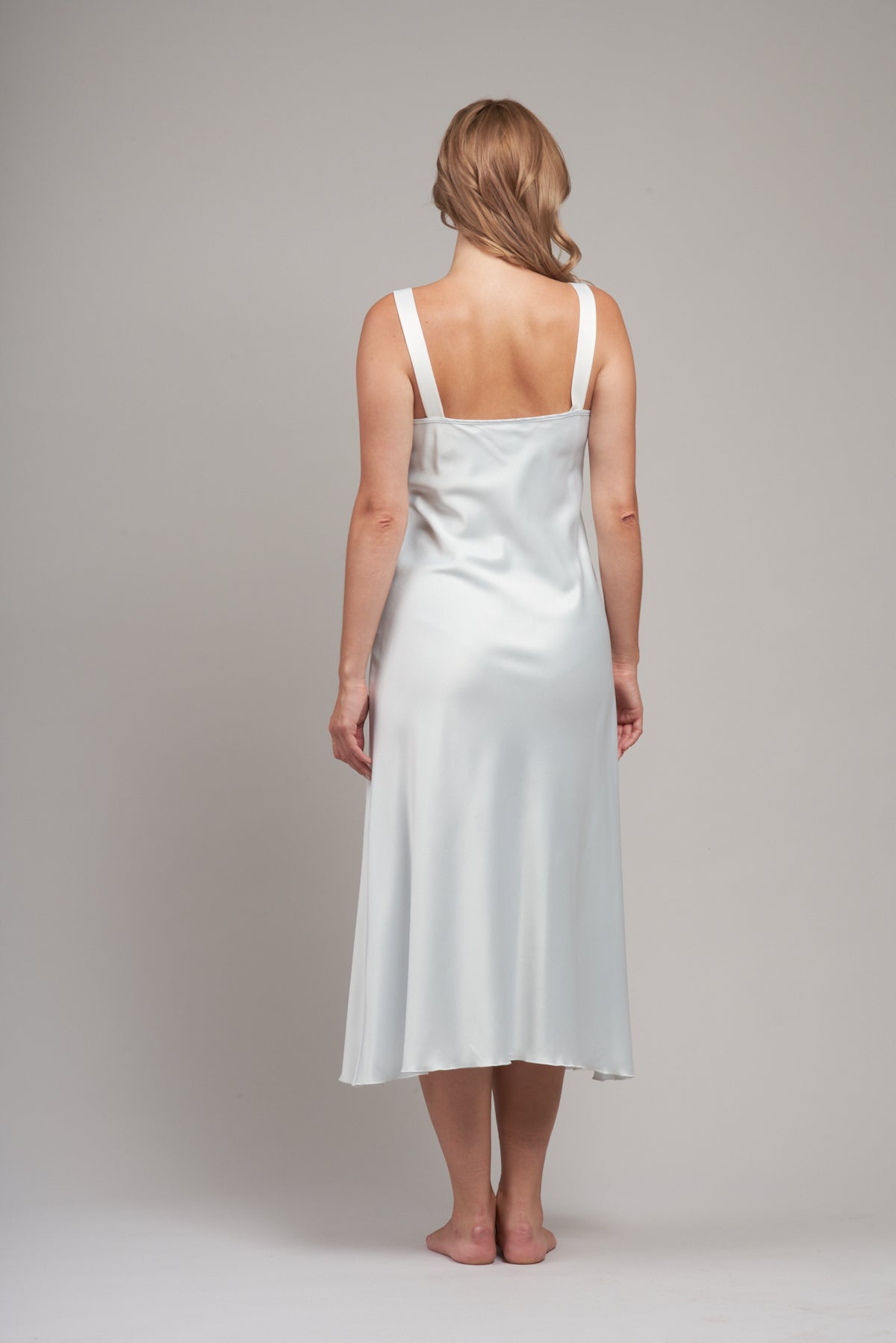 8006 - Cozy Satin  Long Gown