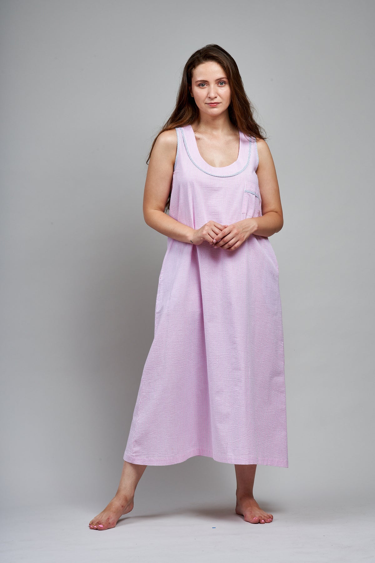 7600- Short/ 7601 Long Tank gown