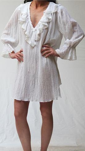 3012 -  Short Poet nightshirt