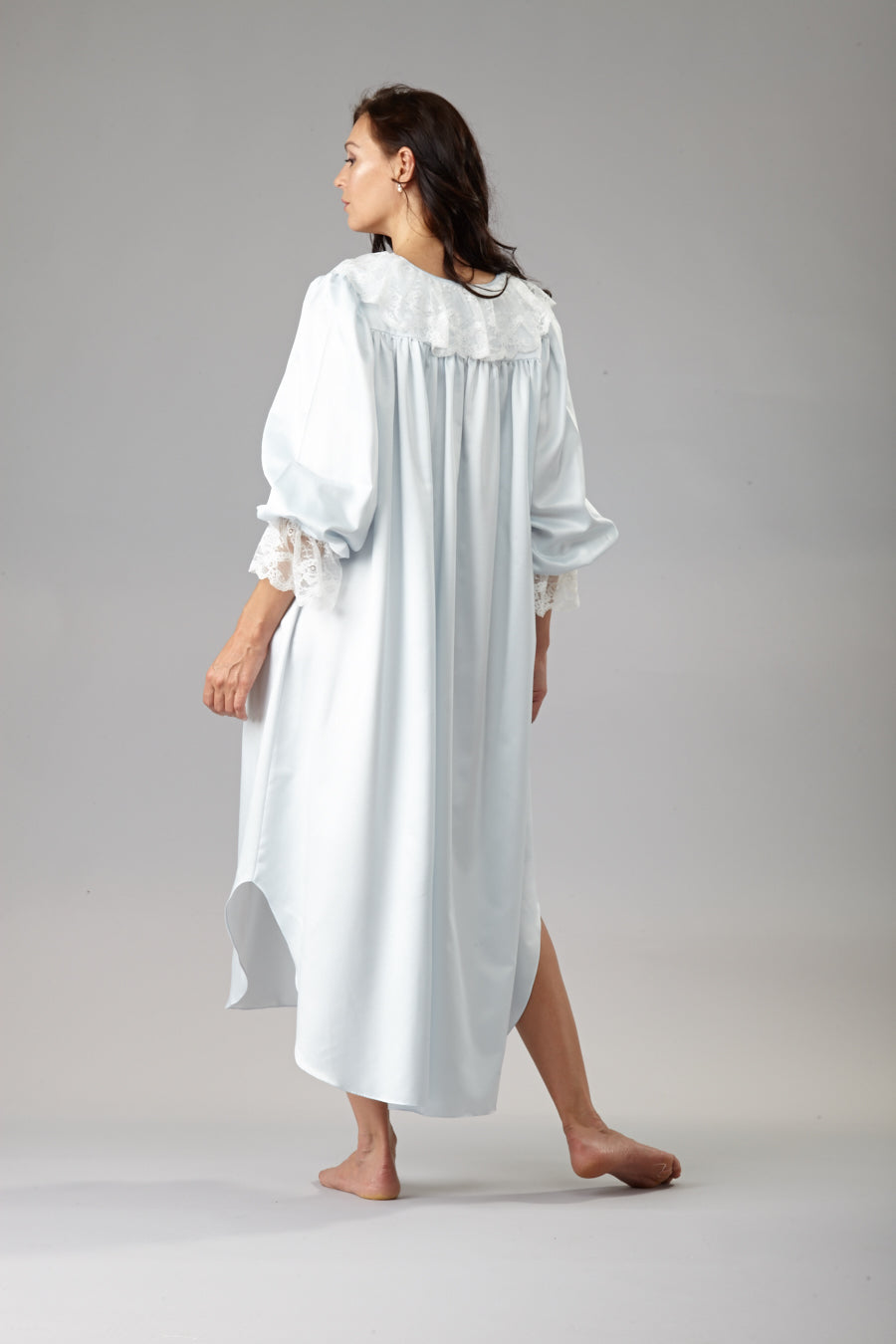 8217 - Cozy Satin Poet nightshirt