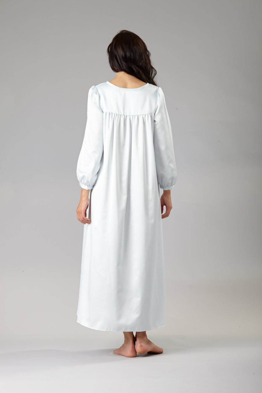 8009 - Cozy Satin Long with front ties