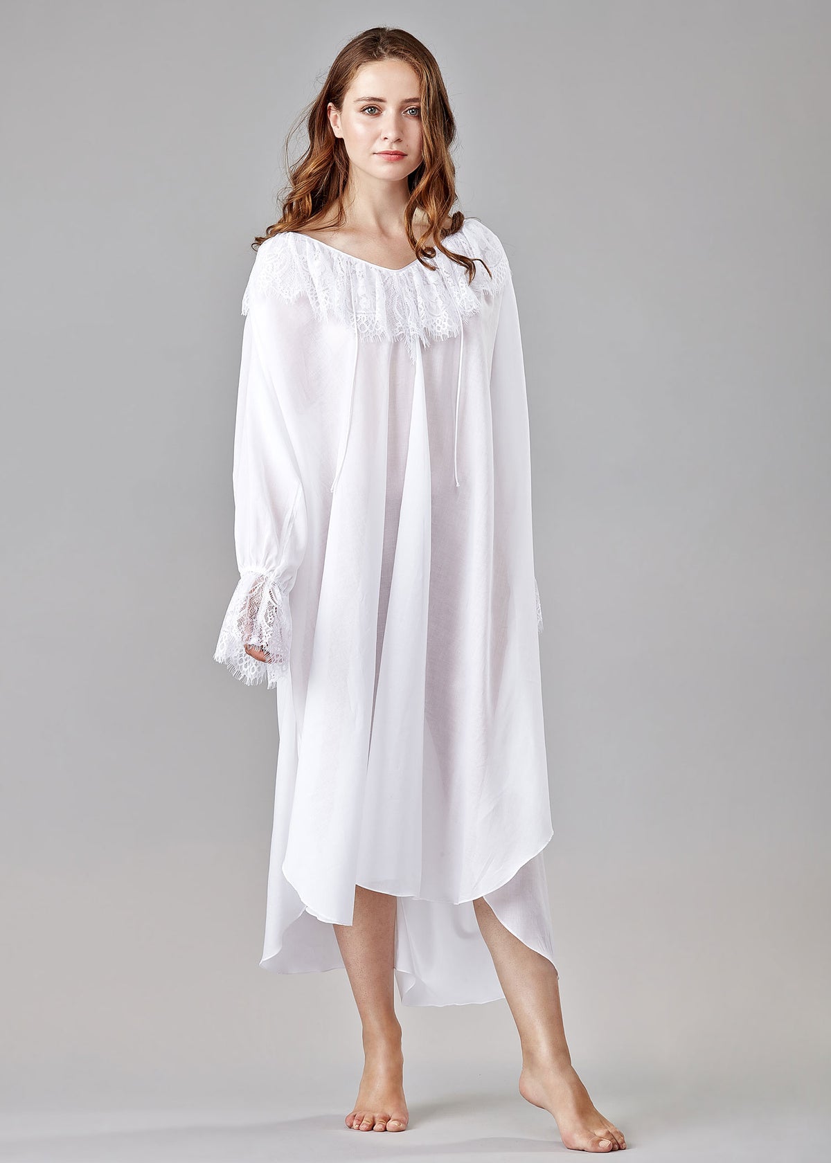 1217 - Long Poet nightshirt- Available in Print- Limited time only