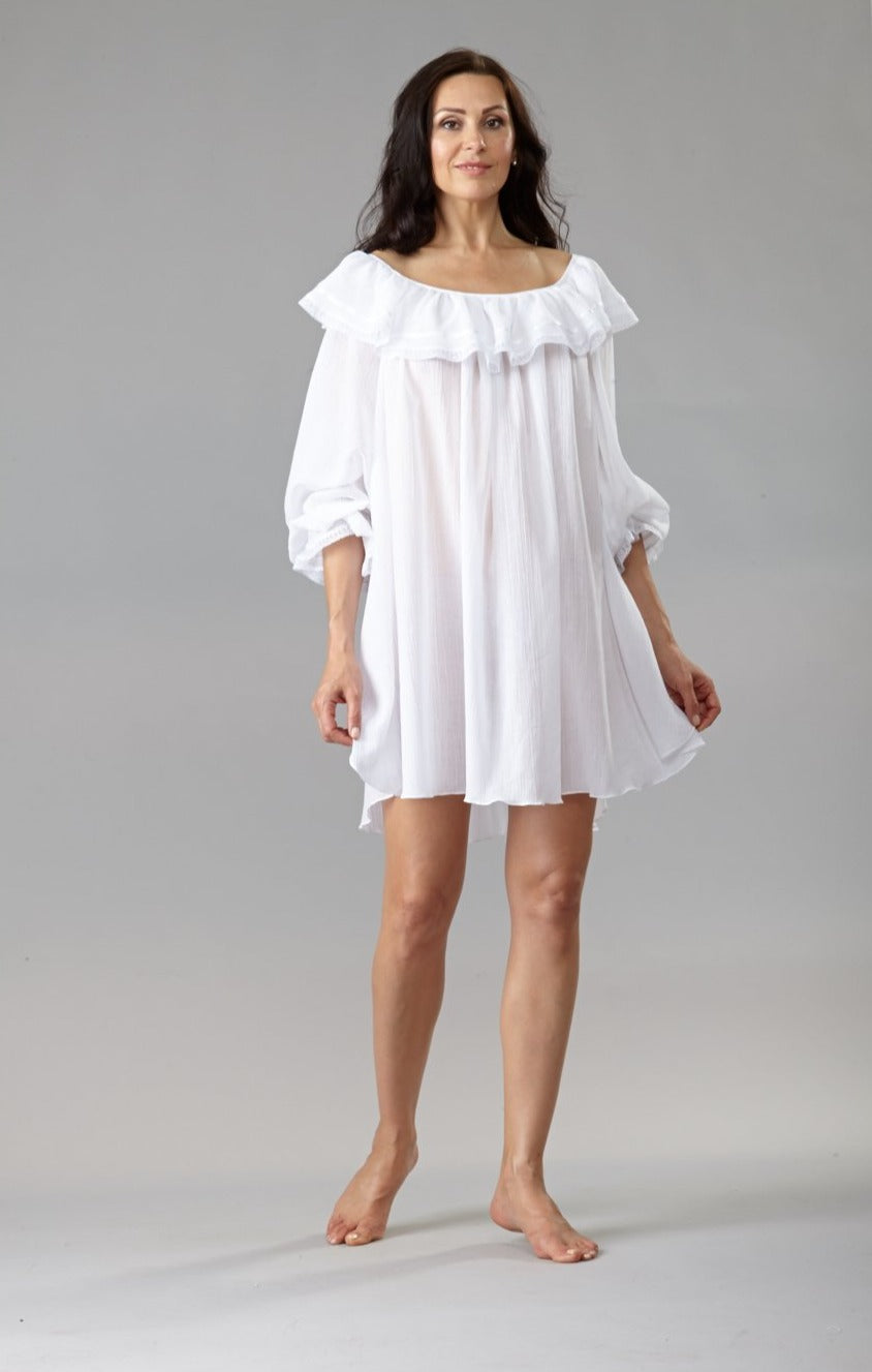 3507 - Lovely short romantic gown-  SOLD-OUT