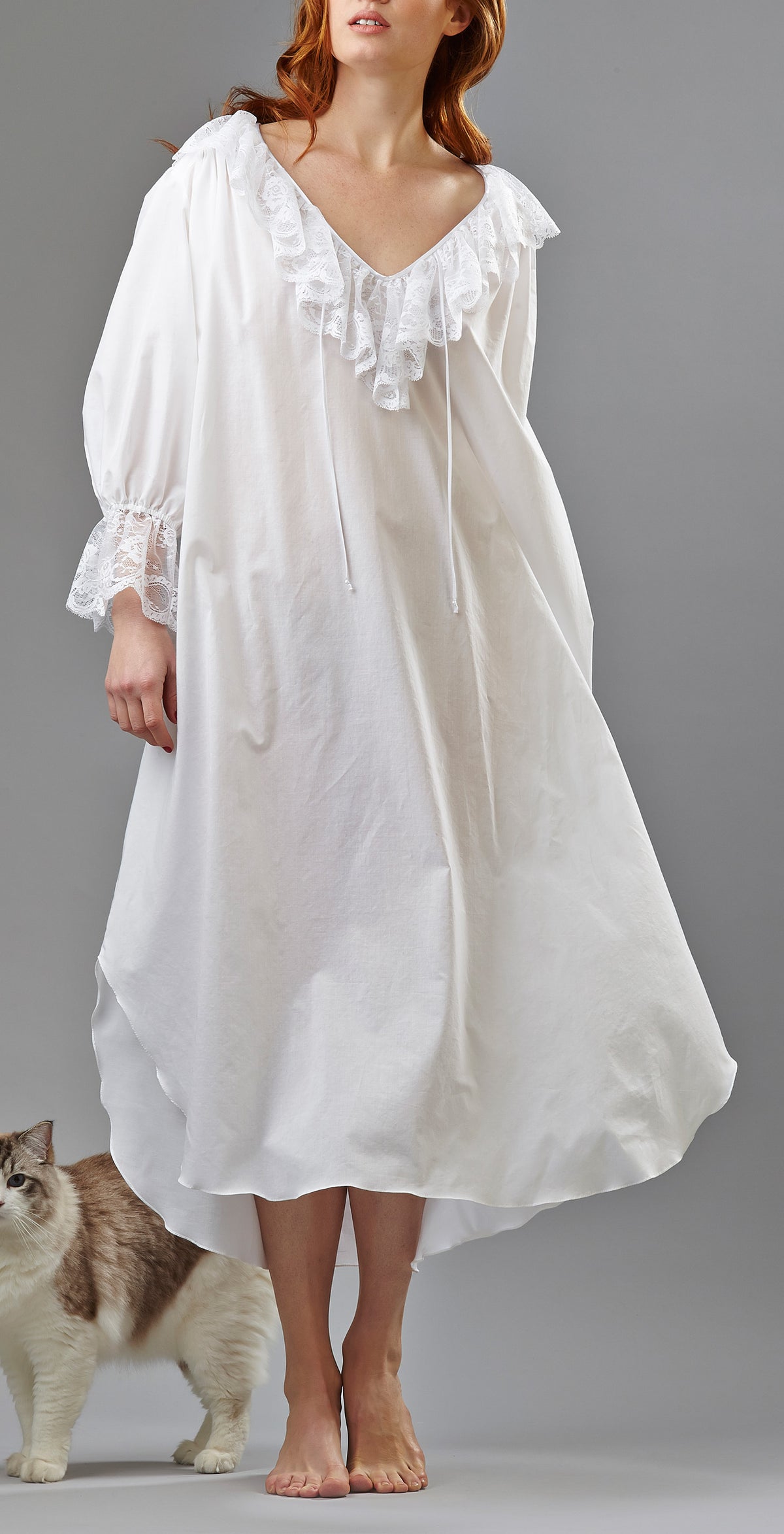 1217 - Long Poet nightshirt- Available in Print- Limited time only