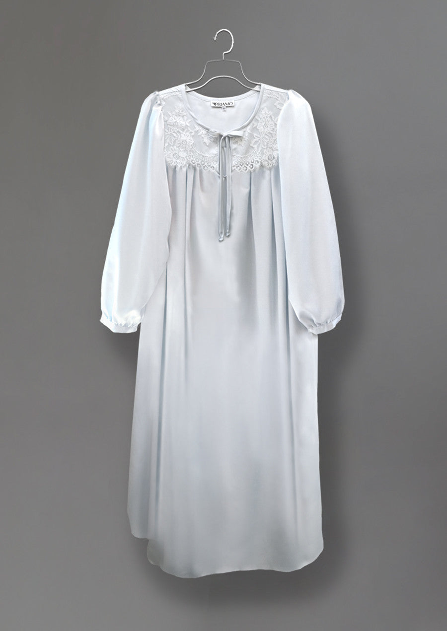 8009 - Cozy Satin Long with front ties