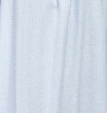 9012 Flannel Short gown with lace collar