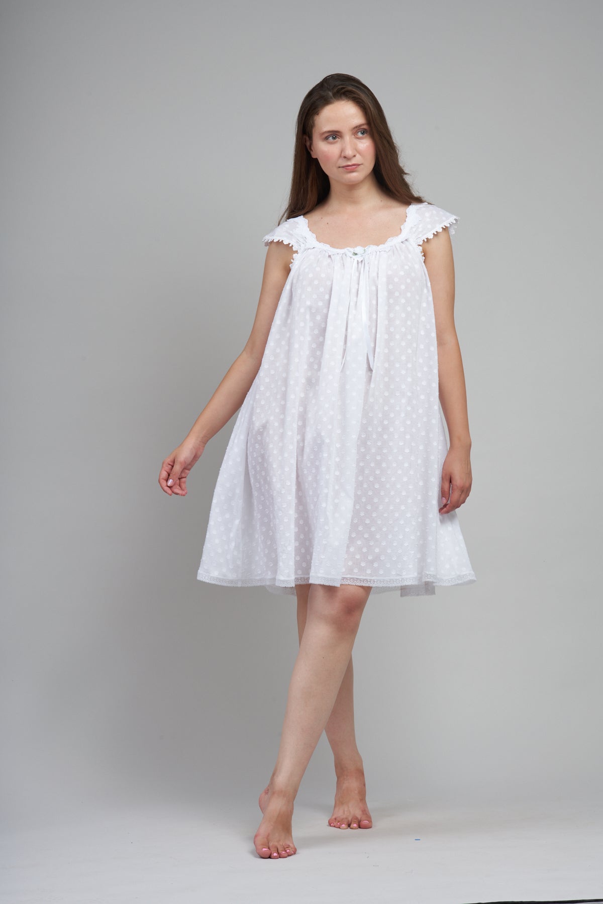 6014 (Short)  / 6015(long) Cap sleeves gown