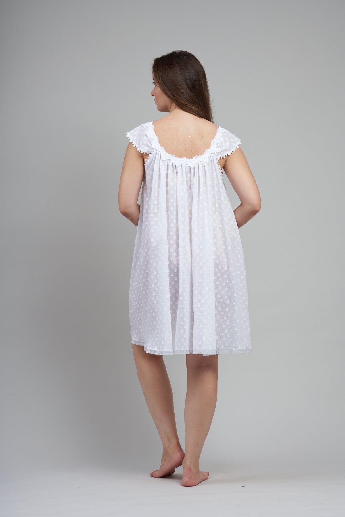 6014 (Short)  / 6015(long) Cap sleeves gown