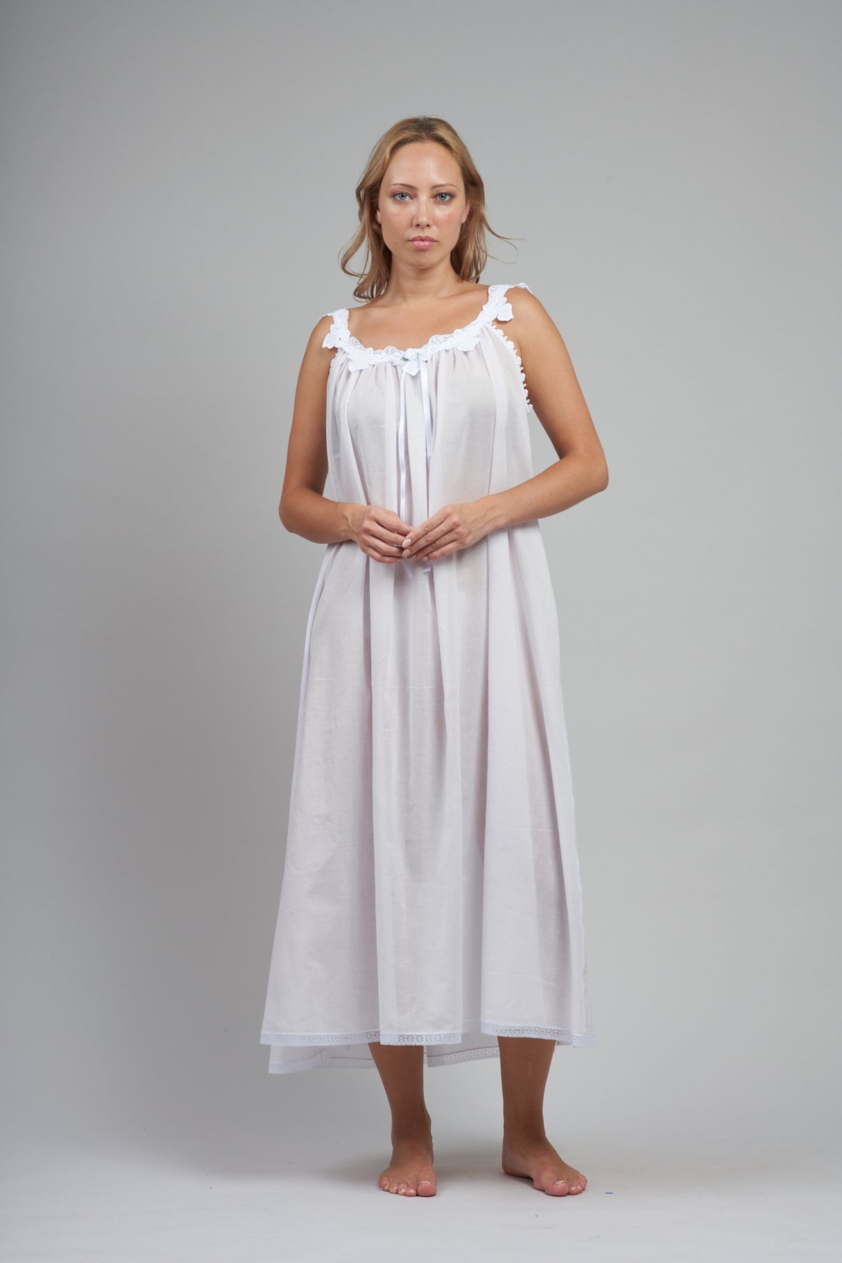 902 -  Long gown with flower sh. straps- Newly joined the Classics !