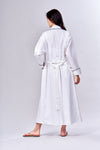 2505- Long Shawl Collared Robe