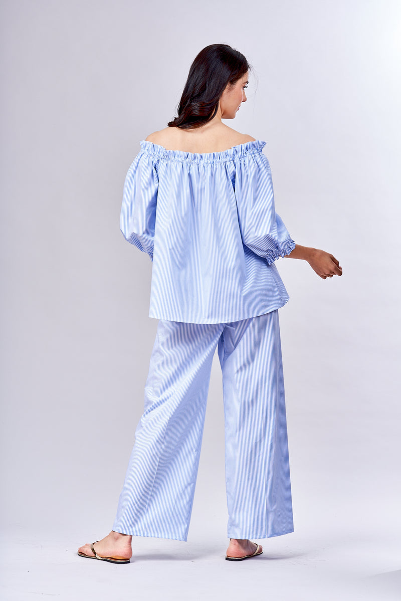 7023 -Pyjama with puffed sleeves- NEW