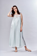 4018 - Long Nightgown with shoulder straps