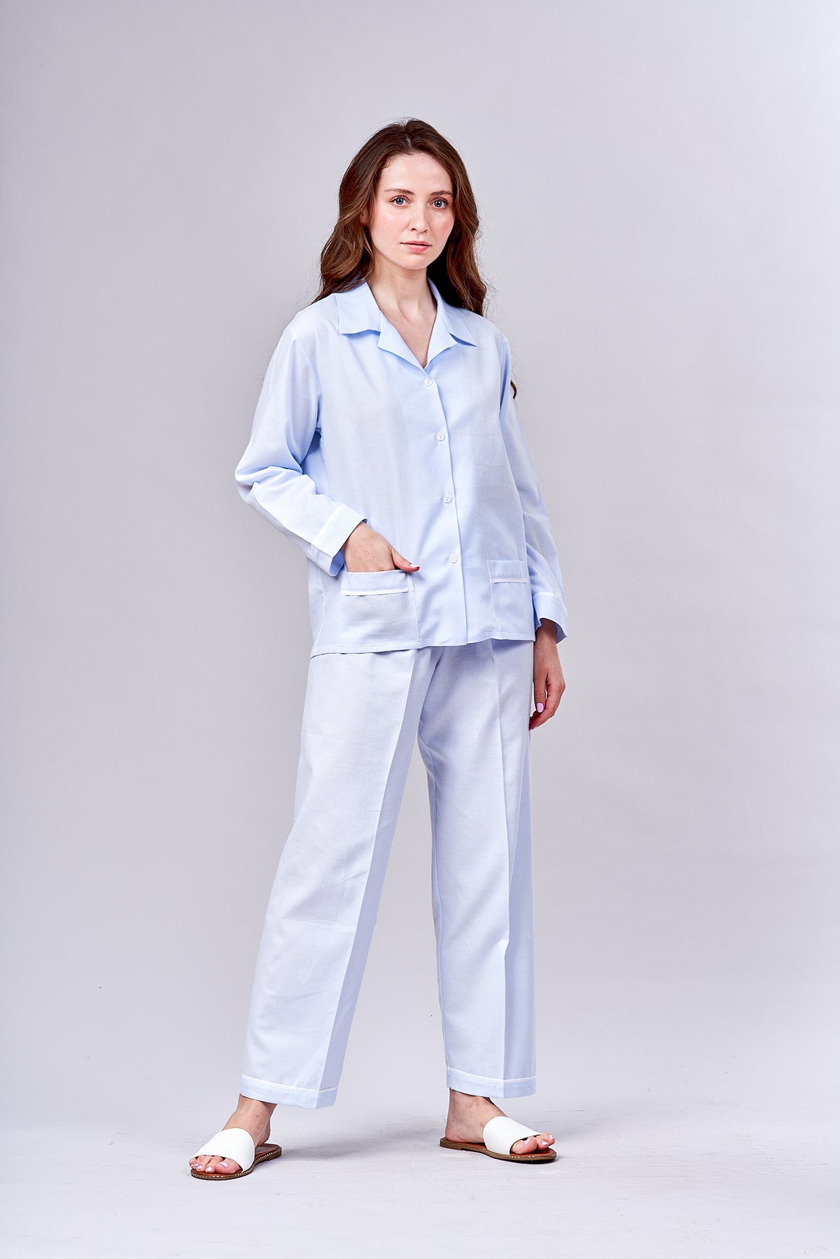 9004 Flannel Classic Pyjama Set