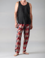 203 Vintage Ikat Relaxed fit pants