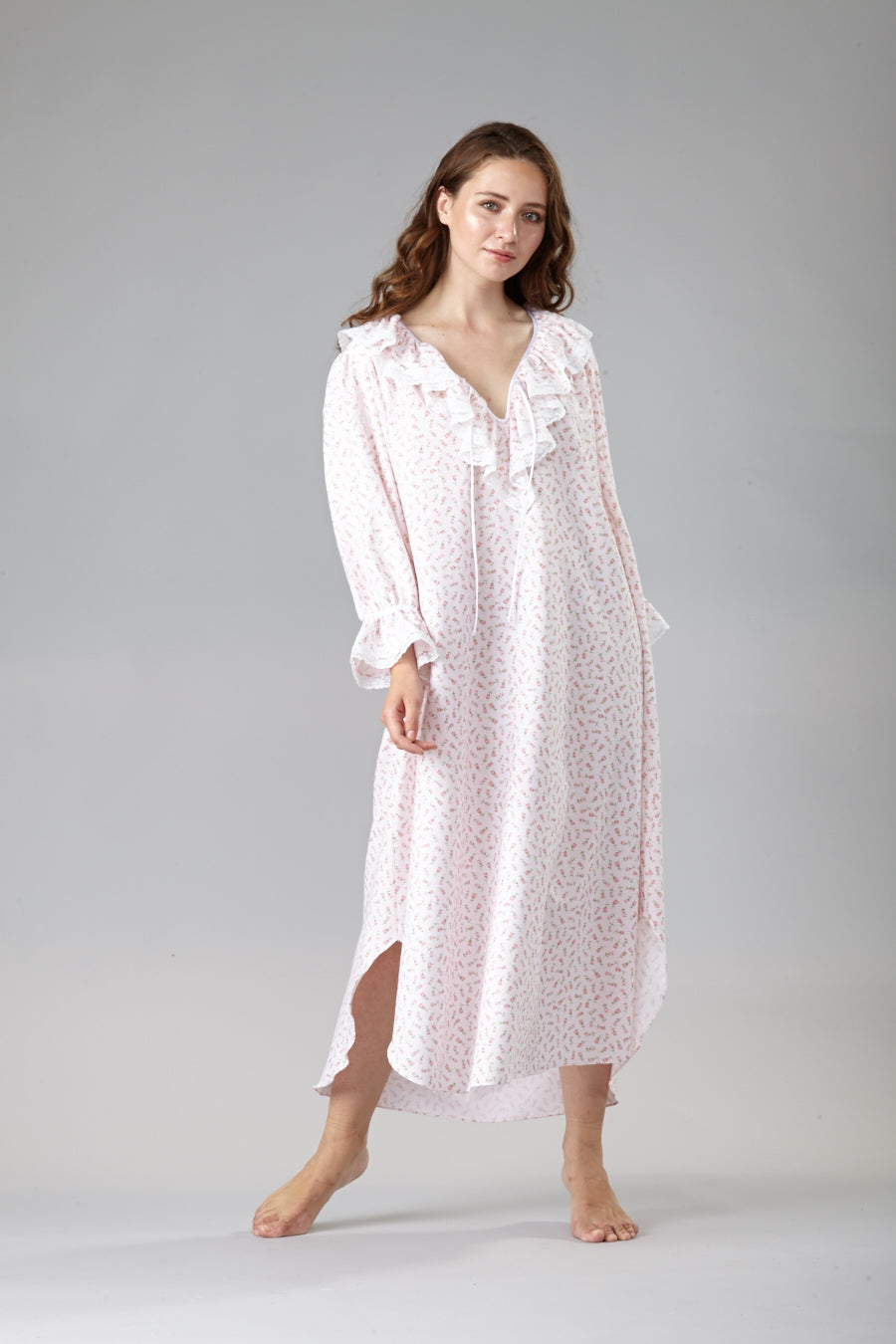 9216 Print Poet nightshirt- Final sale-No returns