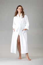 5010 - Waffle robe lined with terry