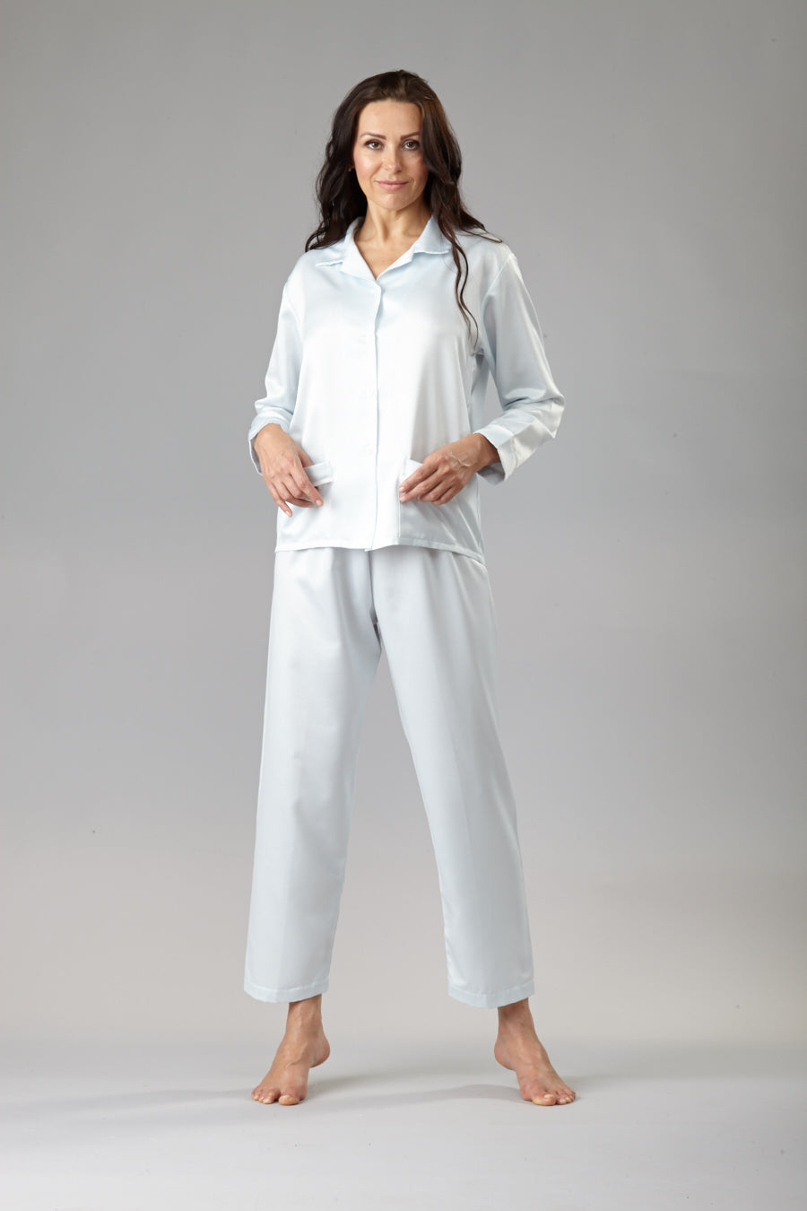 8005 - Cozy Satin Classic Lacy PJ