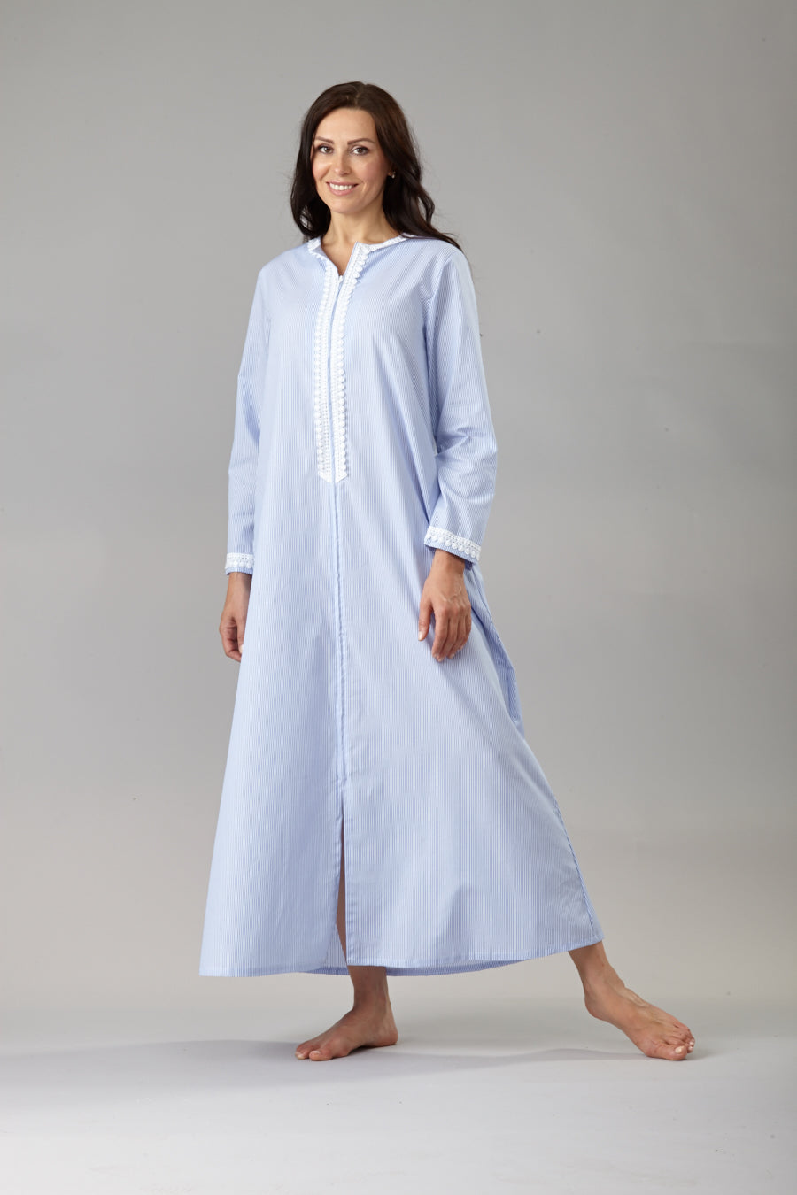 7001 - Long zipped caftan