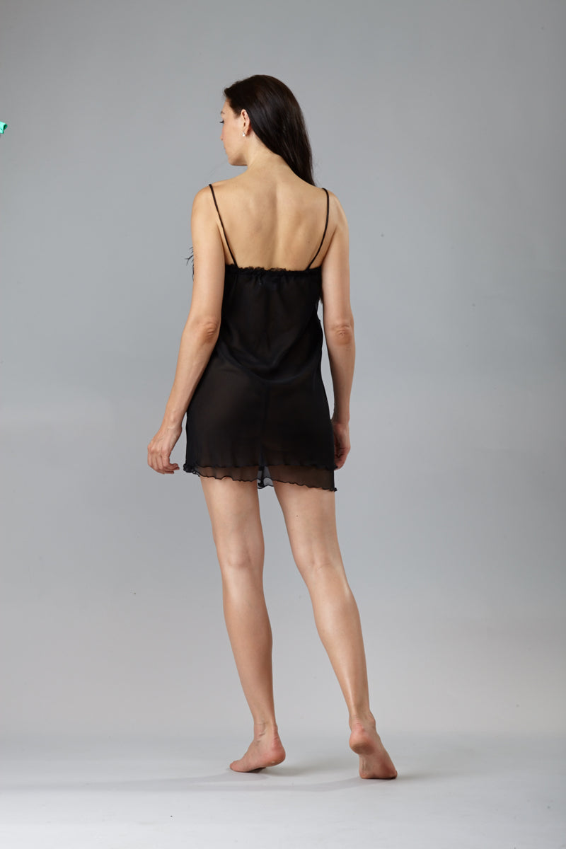 9500-Short & 9501-Long chiffon nightgown