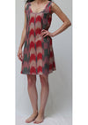 39348 Vintage Ikat Short Gown